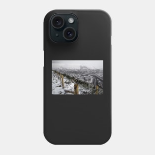 Christmas in Port Talbot - Hillside View - 2013 Phone Case