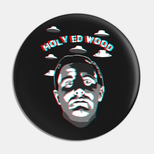 Holy Ed Wood Pin