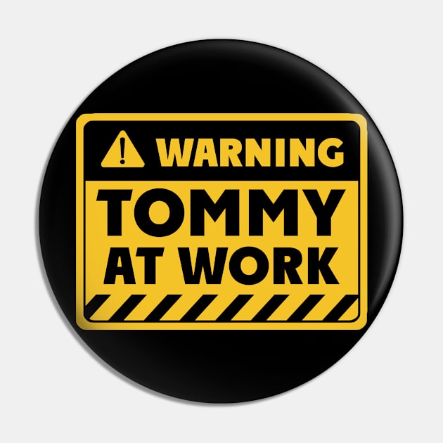 Tommy at work Pin by EriEri