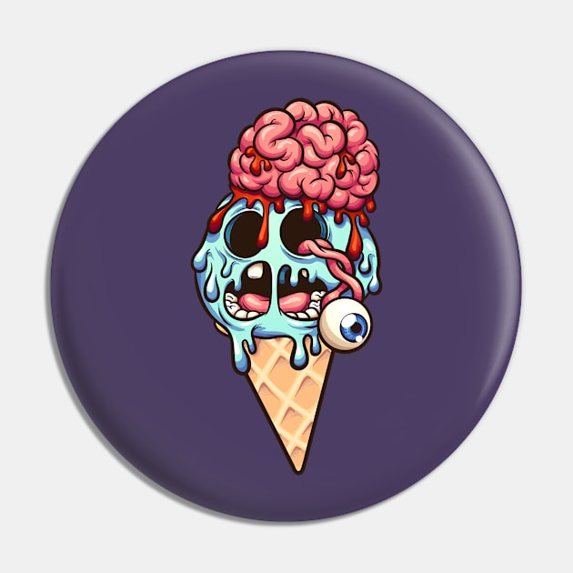 Zombie ice cream Pin by memoangeles