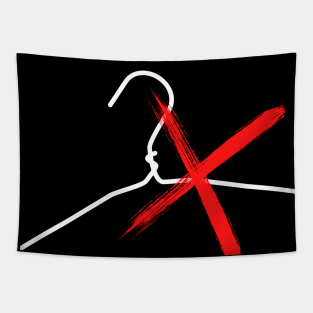 No Wire Hangers Tapestry