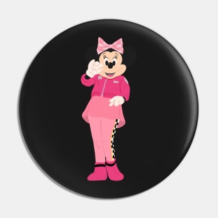 Pink Racer Pin