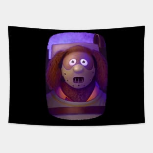 Muppet Maniac - Rowlf as Hannibal Lecter Tapestry