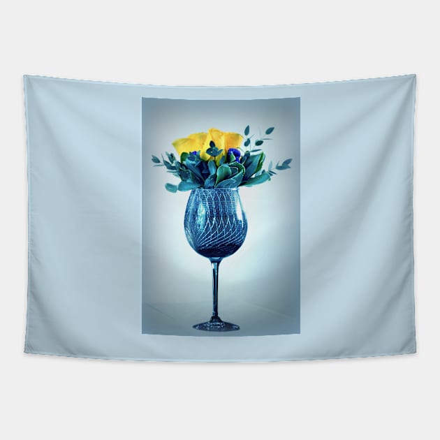 Floral Bouquet Tapestry by LaurieMinor