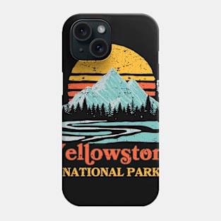 Retro Vintage Yellowstone National Park Phone Case