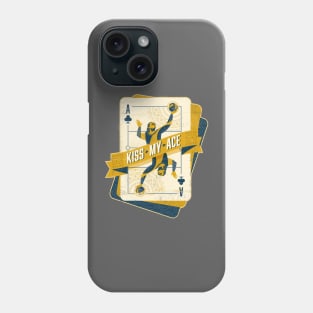 Kiss My Ace (of Clubs) | Volleyball Phone Case