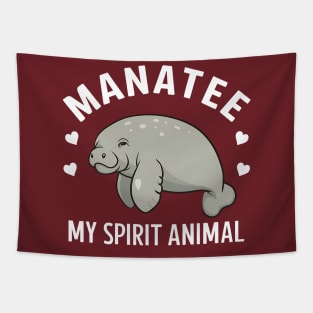 Manatee my spirit animal Tapestry