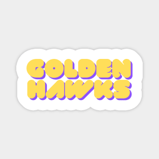 Golden Hawks Magnet