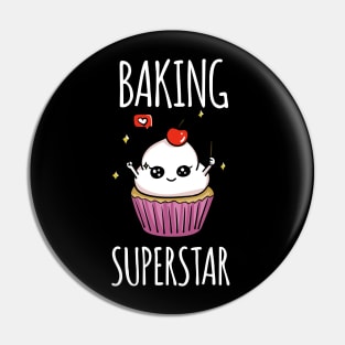 Baking Superstar Pin