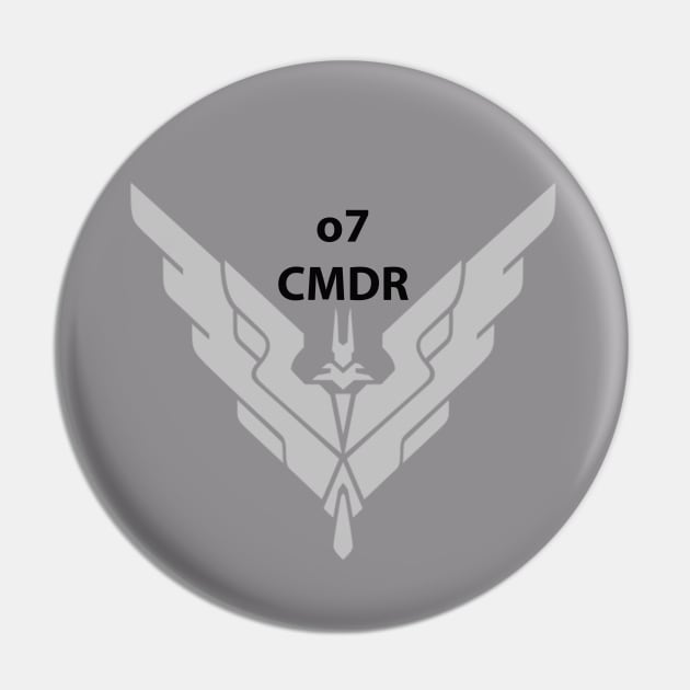 o7 CMDR Pin by thebeardedtrio