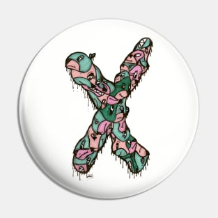 Mystery of the letter X Pin