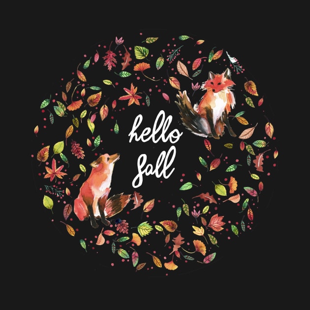 Wild Fox Fall by ninoladesign