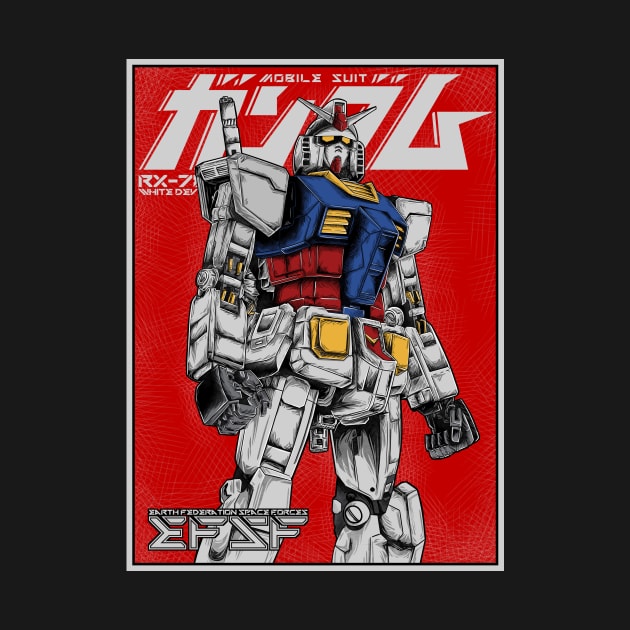 gundam rx 78 by opoyostudio