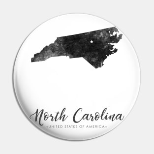 North Carolina state map Pin