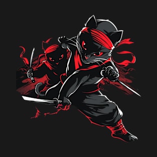 Cat Ninja Secrets T-Shirt