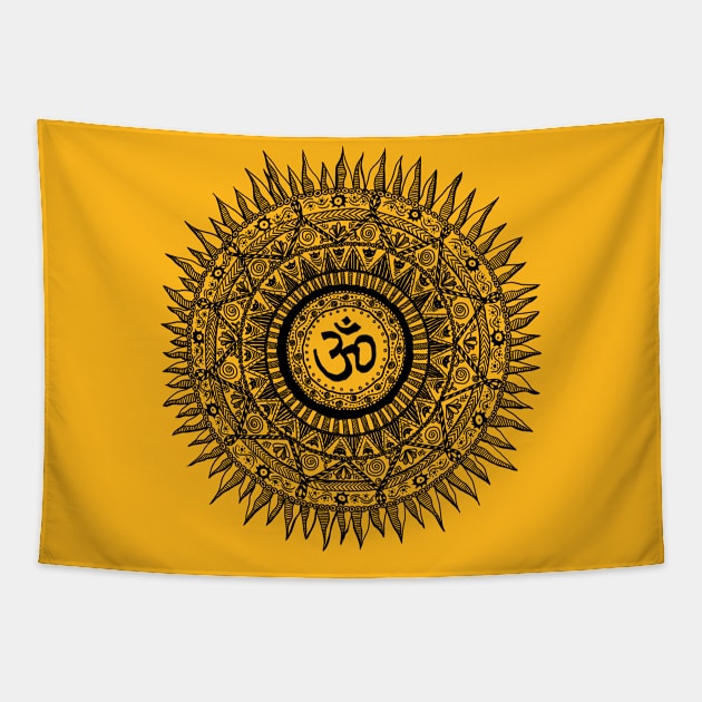 Aum sun Tapestry by Benny's Beard