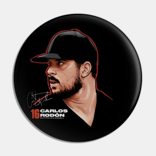 Carlos Rodon San Francisco Profile Pin