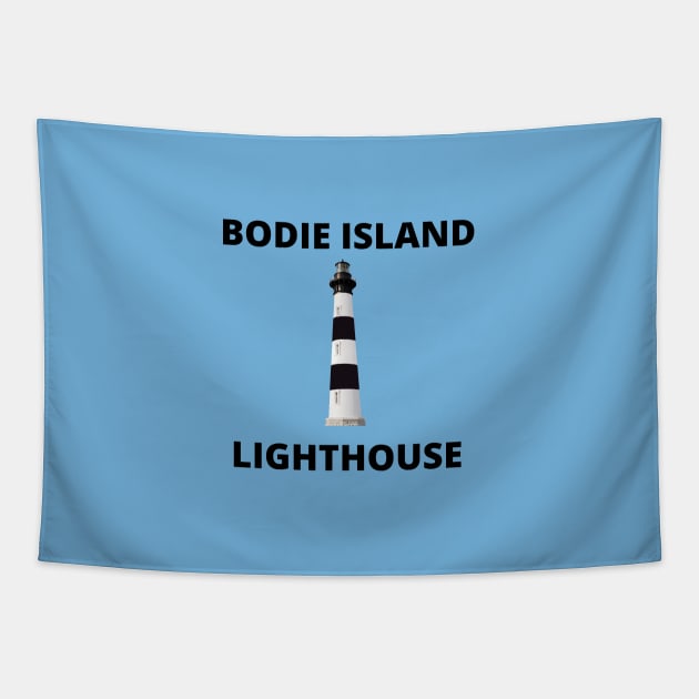 Bodie Island Lighthouse Tapestry by Trent Tides