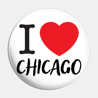 I love chicago Pin