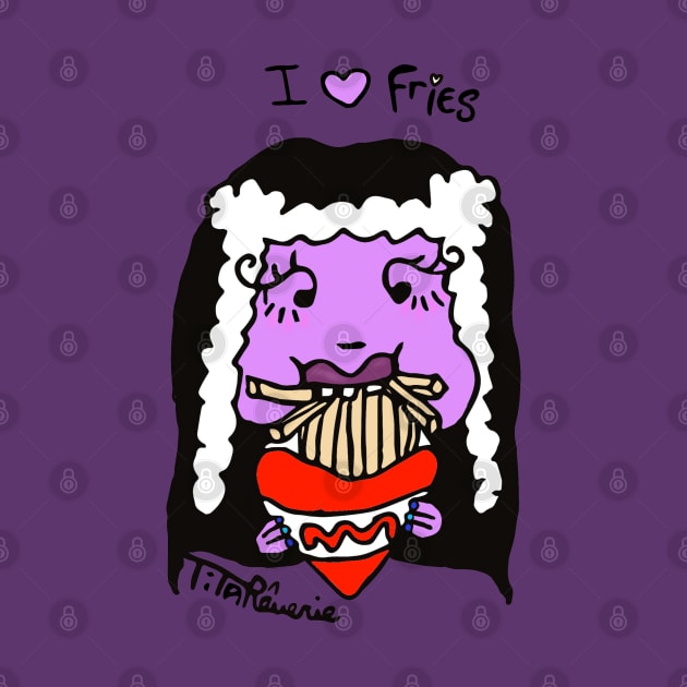 I love fries by titareverie