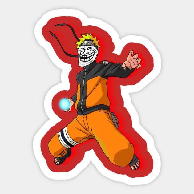 Troll Naruto Sidney Sticker Teepublic