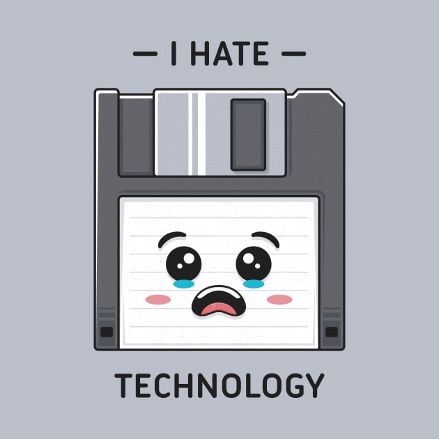 I Hate Technology by Alundrart