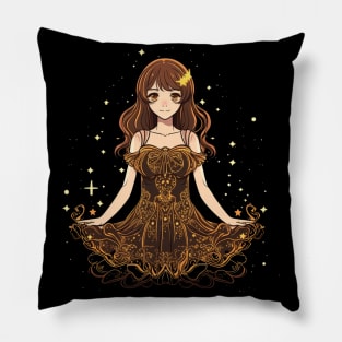 Cute Anime Girl Pillow