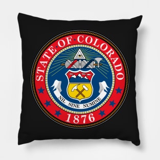 Colorado Coat of Arms Pillow