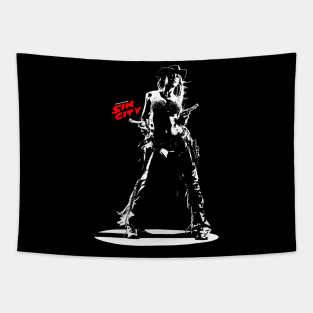 Vintage Jessica Alba sin city Tapestry