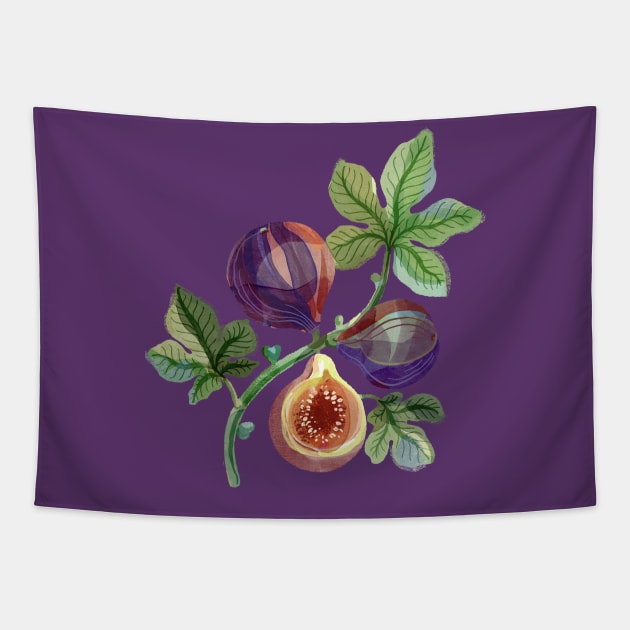 Fig Branch Tapestry by Rebelform