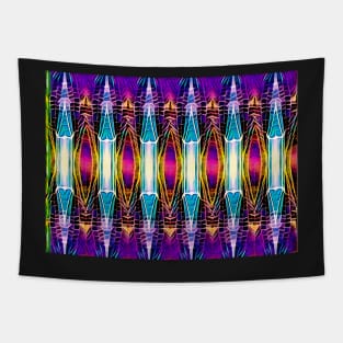 Dragonfly wing pattern purple Tapestry