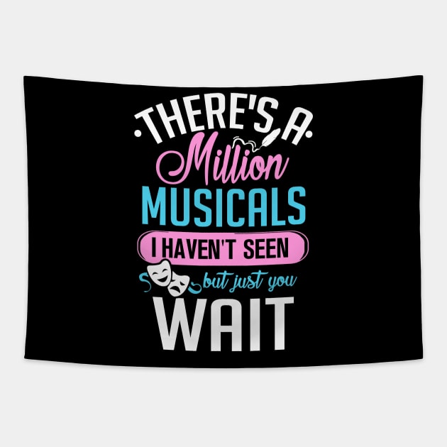 Million Musicals Tapestry by KsuAnn