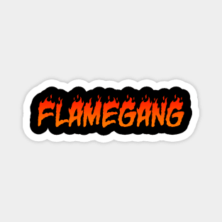 Flame Gang Fire Magnet