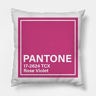 pantone 17-2624 TCX Rose Violet Pillow