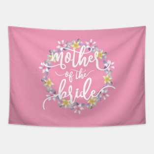 Elegant Mother of the Bride Wedding Calligraphy Tapestry