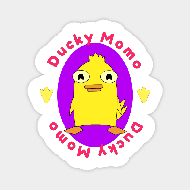 Ducky Momo Magnet by alliejoy224