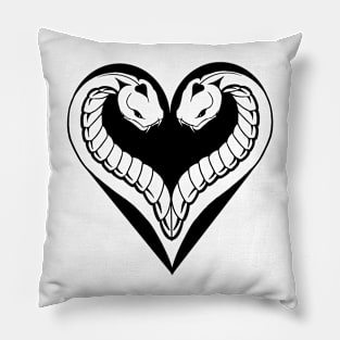 SNAKE HEART Pillow