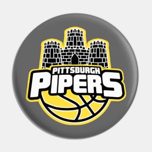 DEFUNCT - PITTSBURGH PIPERS ABA BASKETBALL Pin