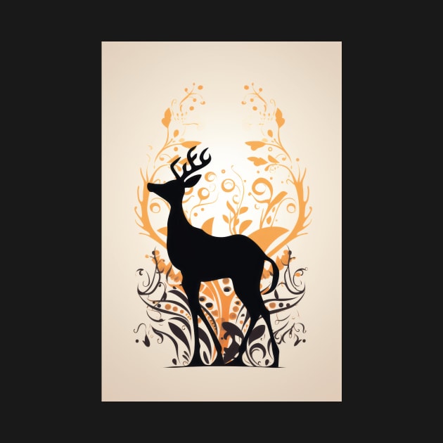 Golden Deer by TheMadSwede