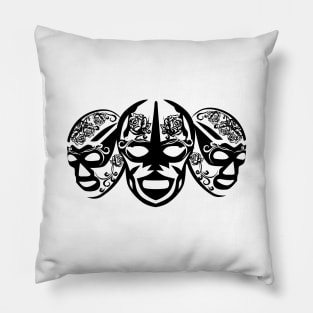 lucha libre Pillow