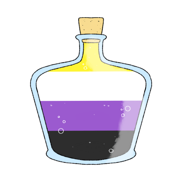 Nonbinary Potion by the-bone-weaver 