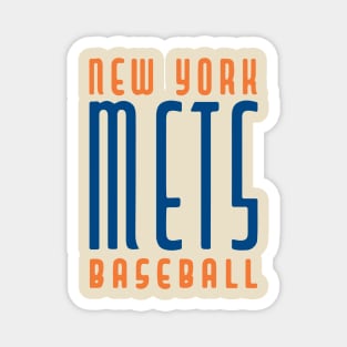 NY METS Baseball Magnet