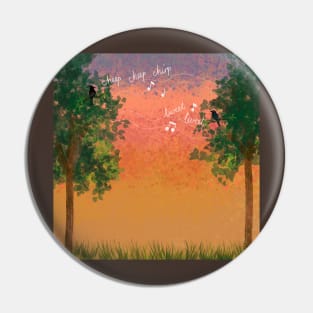 dawn chorus Pin