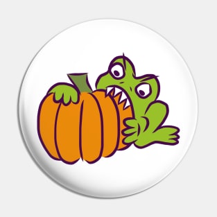 Frog Chomp Pin