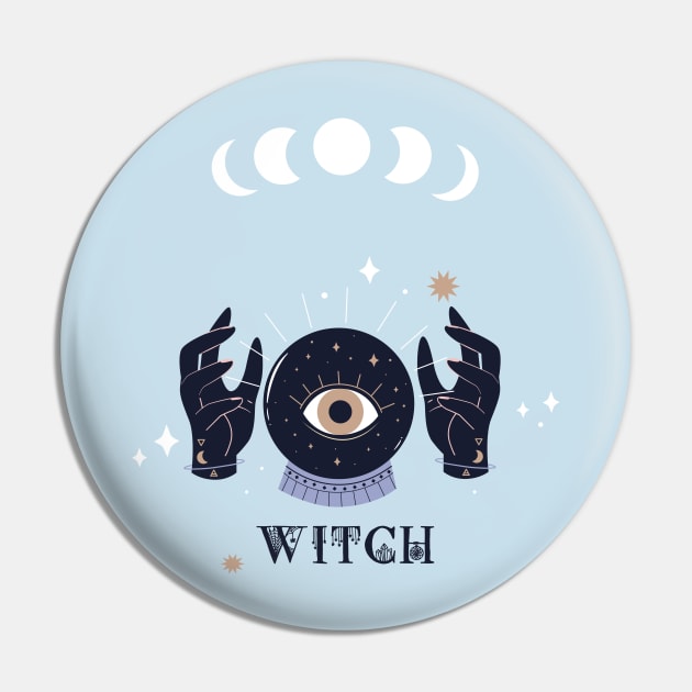 Witch Pride Pin by Marouk