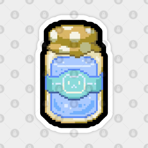 kawaii jam jar Magnet by WitchyAesthetics