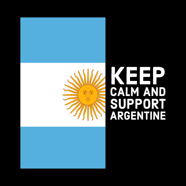 keep calm and support argentine by Medregxl