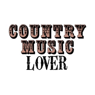 Country Music Lover Country Music Heartbeat Western Cowboy Cowgirl Gift T-Shirt