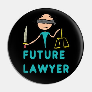 Future Lawyer Pin