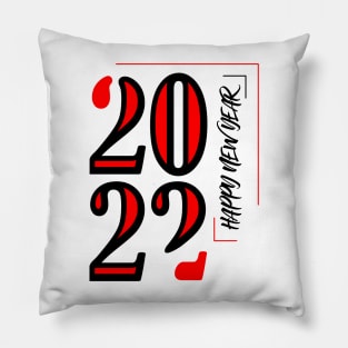 2022 Happy New Year Pillow